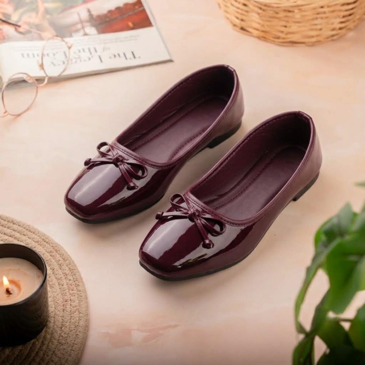Cruvy Ballerina Flats For Women