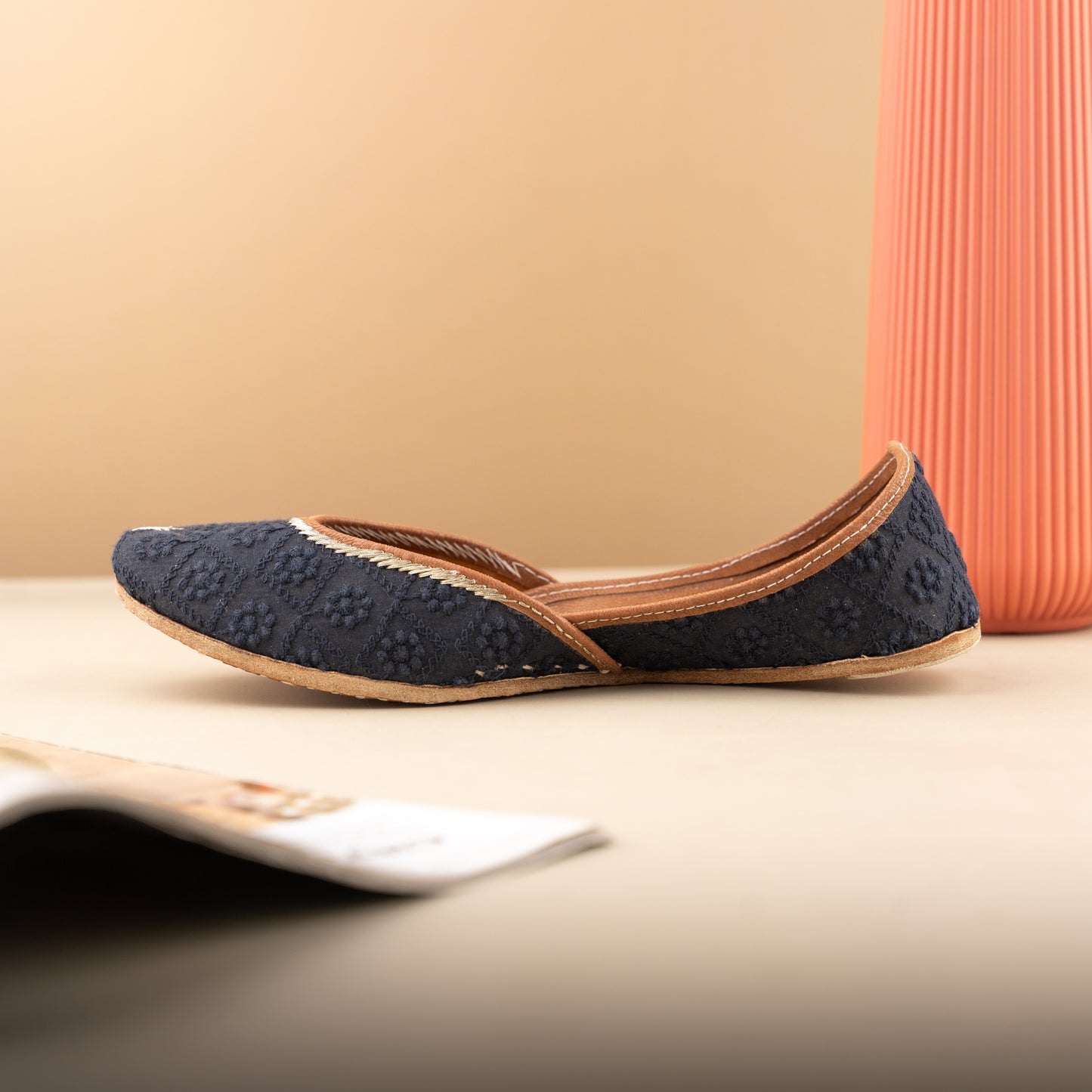 Blue Mogra Jutti