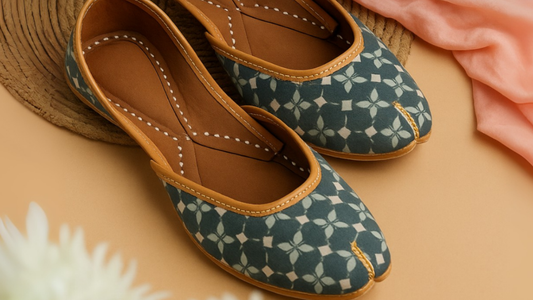 Top Picks for College & Office Footwear – Shop Sliders, (Sandals) & Printed Juttis Now