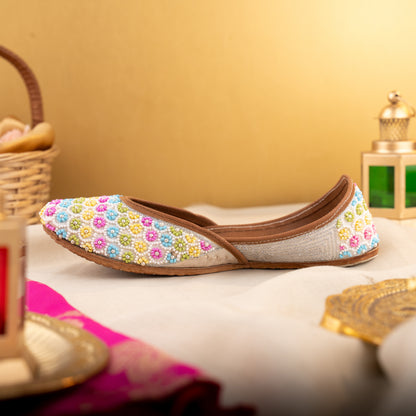 Multicolour Punjabi Jutti