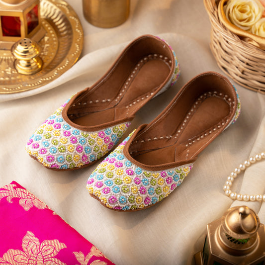 Multicolour Punjabi Jutti
