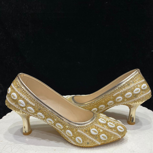 Golden Shell Heel