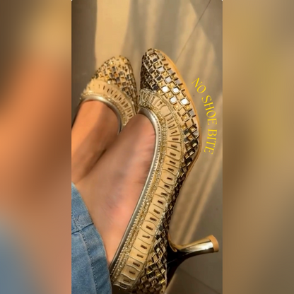 Mirror Lining Heel